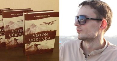 Yazar Etibar Həsənzadənin “Vətən Uğrunda” adlı kitabı Teknofest-də təqdim olundu – FOTO