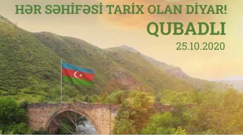 Qubadlının işğaldan azad edilməsi tarixi hadisə idi. Qubadlının işğaldan azad edilməsi tarixi hadisə idi.